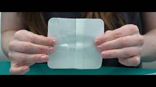 Scar Silicone Gel Sheet  Demo  by Areza Medical [upl. by Alolomo]