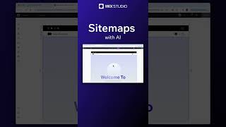 Wix Studio New Visual Sitemaps and Wireframes Generator using AI [upl. by Aicenet]