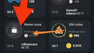 How to Unlock MEME COINS amp DAO Cards in Hamster Kombat claim Coins to your Hamster Wallet [upl. by Alessandra]