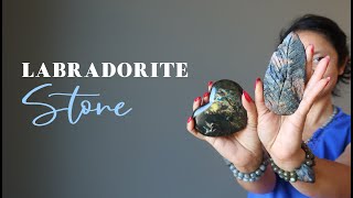 Labradorite Meanings Uses amp Healing Properties  AZ Satin Crystals [upl. by Wendell]