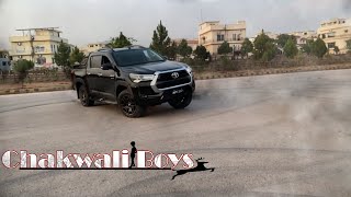 Boy Drifting In Pakistan 💕 Hilux Revo 2022 [upl. by Enelime]