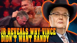 Jim Ross On Vince McMahon Not Wanting Him To Hire Randy Orton [upl. by Adiesirb]