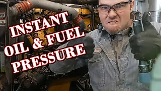 How To Prime your Engine Oil and Fuel System for INSTANT PRESSURE [upl. by Thevenot]