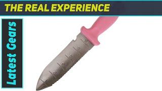 AM Leonard Deluxe Soil Knife Pink – The Ultimate Gardening Tool [upl. by Enaitsirk]