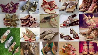 Dulhan ki sandal  sandal  sandal ka design  sandal design  sandal ki design  सैंडल [upl. by Leirbaj705]