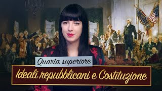 Ideali repubblicani e Costituzione  La rivoluzione americana [upl. by Enitsenre]