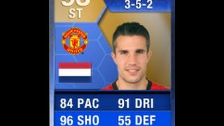 FIFA 13 TOTS VAN PERSIE 93 Player Review amp In Game Stats Ultimate Team [upl. by Hasila990]