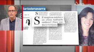 Ataque al euskera en el Diario de Navarra [upl. by Arraek]