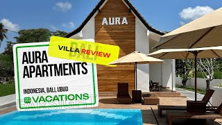 🌿 AURA APARTMENTS  Ubud Bali  🌏 Tranquil Escape  🍃 RICE FIELD RETREAT [upl. by Ohploda]