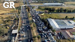 Ojo Drone Así llegó Chente a su rancho [upl. by Wolfe56]