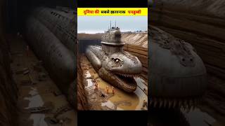 दुनिया की सबसे खतरनाक Submarine video  Ohio and typhoon class Submarine youtubeshorts shorts [upl. by Ydnac]