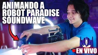 Animando a Robot Paradise SOUNDWAVE [upl. by Adena152]