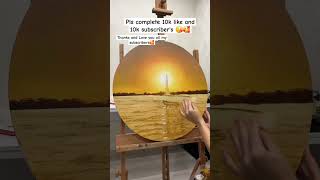 Landscape drawing 😍youtubeshorts yt art love shortvideo shorts short trending video viral [upl. by Manheim]