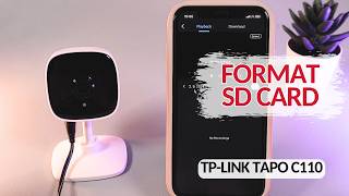 How to Format Micro SD Card on TPLink Tapo C110  Easy Steps You Need [upl. by Aerdnua349]