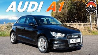 Should You Buy an AUDI A1 Test Drive amp Review MK1 2016 10TFSI [upl. by Enelear475]