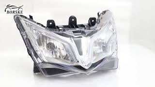 BSKM0908 Borske 2024 New Product Motorcycle Headlight for Honda Click [upl. by Nissie37]