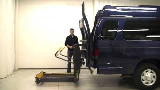 2011 Ford E350 Wheelchair Lift Demo [upl. by Nimref]