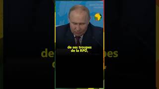 Poutine nomme des conditions pour le règlement du conflit en Ukraine [upl. by Ingeberg]