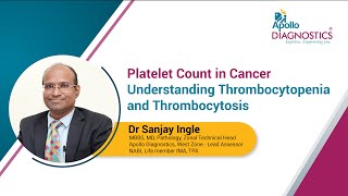 Platelet Count in Cancer Understanding Thrombocytopenia and Thrombocytosis  Dr Sanjay Ingle [upl. by Nipahc]