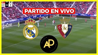 🔴 REAL MADRID vs OSASUNA EN VIVO ⚽ JUEGA KYLIAN MBAPPE  LA LIGA FECHA 13  ALERTA DEPORTES [upl. by Eiramac]