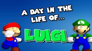 A Day In The Life of LUIGI [upl. by Ylerebmik600]