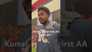 Kumar Rocker first AA start pt 1 rangers kumarrocker [upl. by Strephonn]