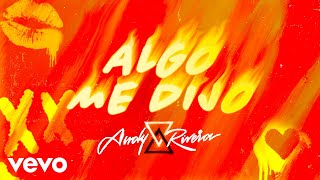 Andy Rivera  Algo Me Dijo Cover Audio [upl. by Nylhtak]