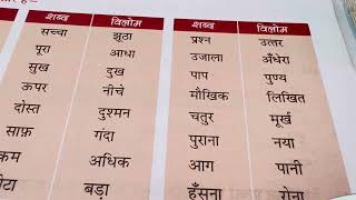 Vilom Shabd in Hindi  Antonyms in Hindi  Hindi Grammar  Class 4 [upl. by Wang564]