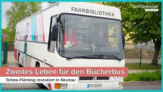 Zweites Leben für den Bücherbus  TeltowFläming investiert in Neubau [upl. by Kcered359]