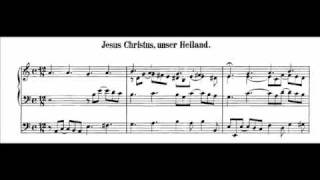 JS Bach  BWV 626  Christus unser Heiland [upl. by Alleciram]