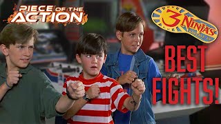 The Best Fights Of 3 Ninjas Knuckle Up  Piece Of The Action [upl. by Takara]