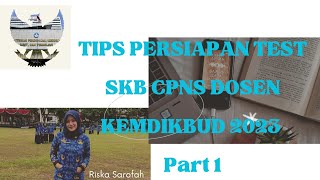 Persiapan SKB CPNS Dosen Kemendikbud 2023 [upl. by Tildy299]