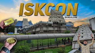 ISKCON Bangalore The Largest Krishna Temple  Entry Ticket Details and ISKCON Food Tour  AAI [upl. by Gorrian]