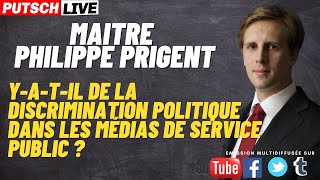 Maitre Philippe Prigent  de la discrimination politique dans les médias de service public [upl. by Kiley369]