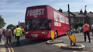 Crystal Palace 11 Nottingham Forest FT Nottingham Forest coaches just dropped of their players at [upl. by Niccolo92]