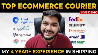 Top Ecommerce Courier in India  Best Shipping amp Logistic Service  Hindi  2021 [upl. by Atinaujnas576]