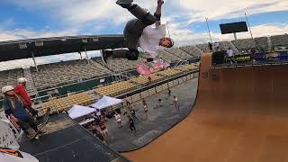 Tony Hawk Vert Ramp Vertical skateboarding highlights [upl. by Eigriv497]