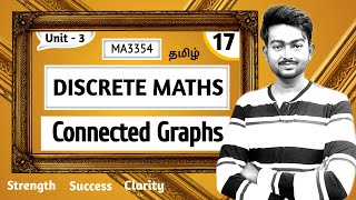 Connected Graphs in Tamil  Discrete Maths in Tamil  MA3354 in Tamil  UNIT 3 GRAPH in Tamil [upl. by Boice]