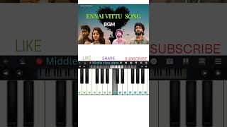 ♥️💙 Enna Vittu Uyir Ponalum Song  Middle class piano 🎹🎶🎶 shorts lovetoday [upl. by Kcim]