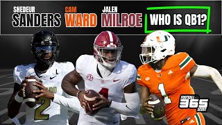 Who Is QB1 In The 2025 NFL Draft [upl. by Steinman]