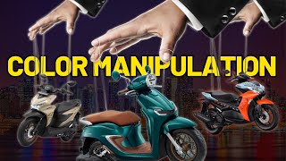 Bagaimana Pabrikan MEMANIPULASI WARNA MOTOR  EnoSiklopedia [upl. by Milon585]