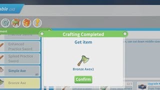 Upgrade to a bronze axe  my time at portia [upl. by Soisatsana765]