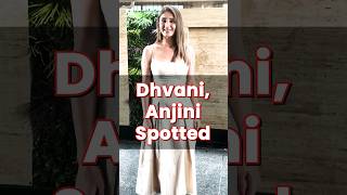 Dhvani amp Anjini Dhawan is at Film Promo Events  BollywoodandBuzz bollywood celebrity shorts [upl. by Ecnerat]