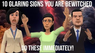 10 GLARING SIGNS YOU ARE BEWITCHED  DO THESE IMMEDIATELY CHRISTIAN ANIMATION [upl. by Garrison307]