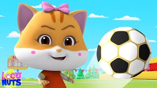 Soccer Song  Football Games and Sing Along Song for Children [upl. by Auqcinahs]