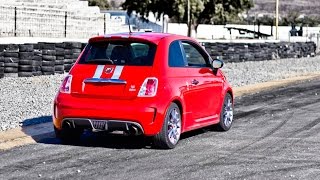 Fiat 500 Abarth 695 Tributo Ferrari a prueba  Autocosmos [upl. by Coleville496]