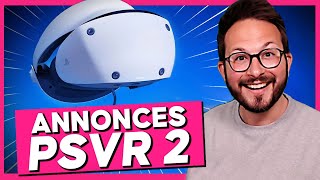 PSVR 2  Project Leonardo GT7 et Beat Saber annoncés 💫 Conférence SONY CES 2023  PlayStation VR 2 [upl. by Ilene]