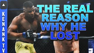 The REAL REASON why Francis Ngannou LOST to Stipe Miocic  UFC 220 Analysis Breakdown  Kenank TV [upl. by Oakley953]