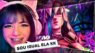 LANÇOU A BRABA Youre a Jinx  Rafão  Jinx Arcane Feat HalaCG React [upl. by Dyol189]