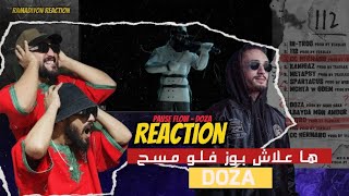 145  Reaction  Pause Flow  DOZA  EP112 ها علاش بوز فلو مسح doza 🤔😱 [upl. by Bertila873]